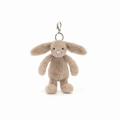 Jellycat Bashful Beige Conejo Dije Para Bolso | TZKS-34961